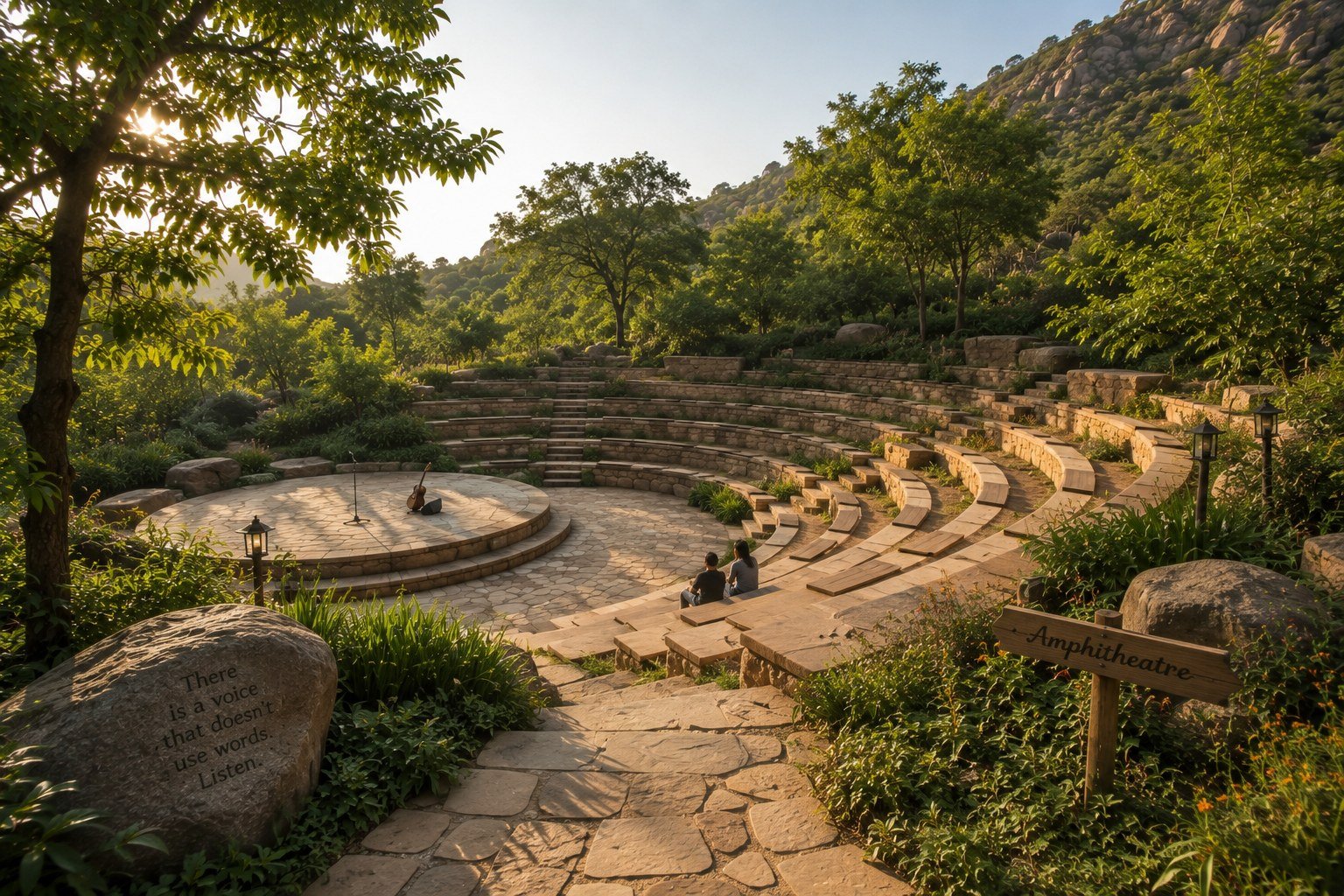 Weekend Bonfire & Amphitheatre